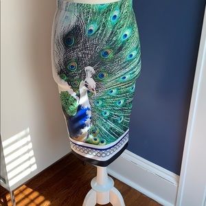 Clover Canyon Peacock Skirt